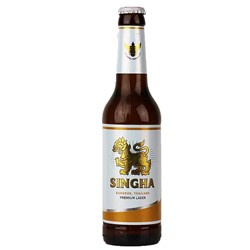 Bild von Singha Bier - Lager - Thailand - 0,33l ##