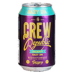 Zeige Details für CREW Republic - JACKPOT - HAZY IPA - DOSE - 0,33l   Bild von CREW Republic - JACKPOT - HAZY IPA - DOSE - 0,33l