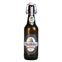 Zeige Details für Saalfelder - PREMIUM PILSENER - aus Thüringen - 0,5l - Bügelflasche Bild von Saalfelder - PREMIUM PILSENER - aus Thüringen - 0,5l - Bügelflasche