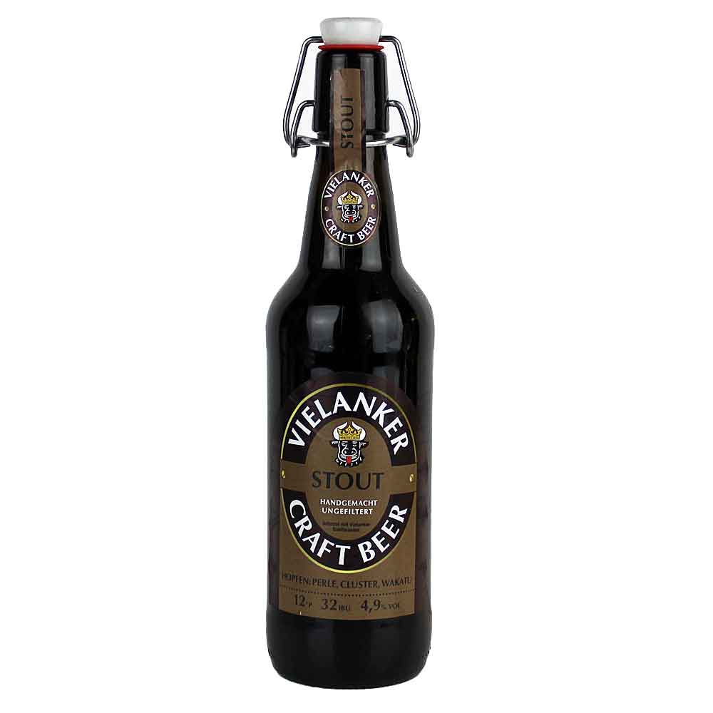 Bild von Vielanker Craftbeer - STOUT - Mecklenburg 0,5l 