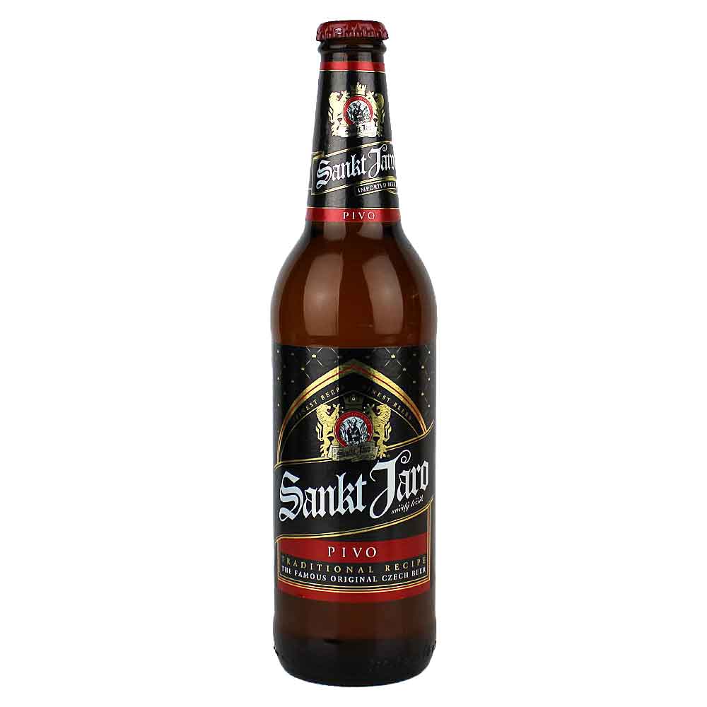 Bild von Sankt-Jaro - PIVO - LAGER HELL - Tschechien 0,5l  