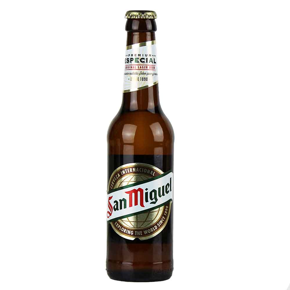 Bild von San Miguel Bier SPANIEN 0,33l ## 