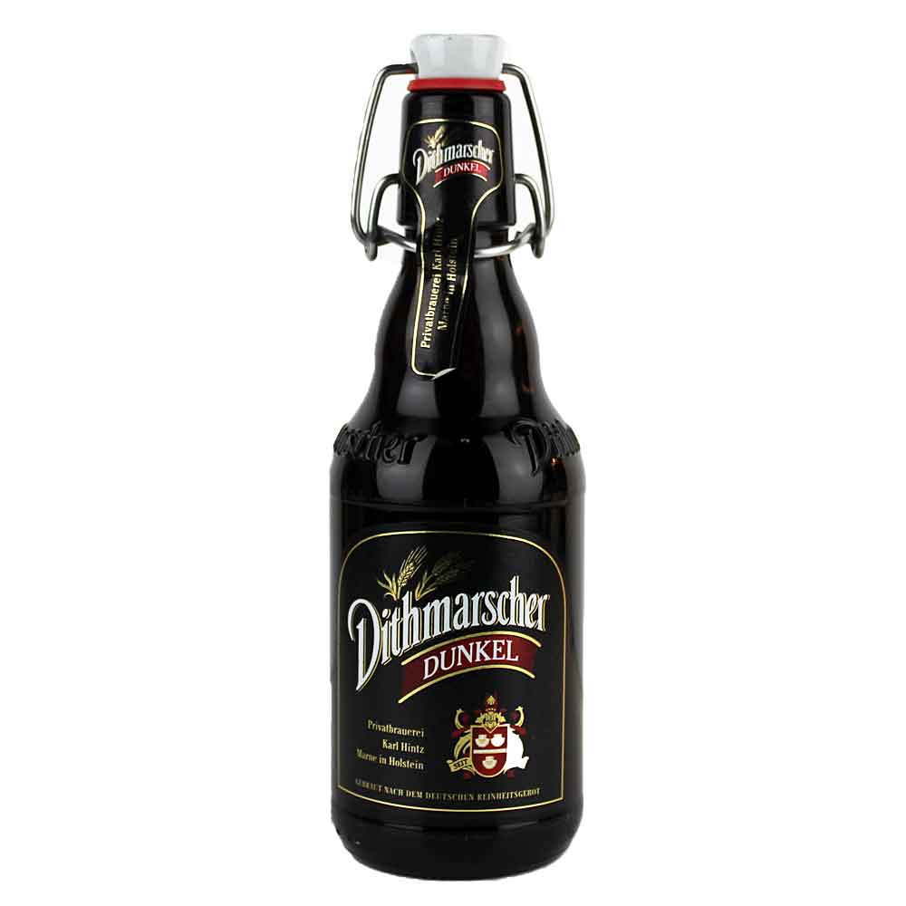 Bild von Dithmarscher DUNKEL - Bügelflasche - 0,33l  ( MHD 05. Mai 2023 )