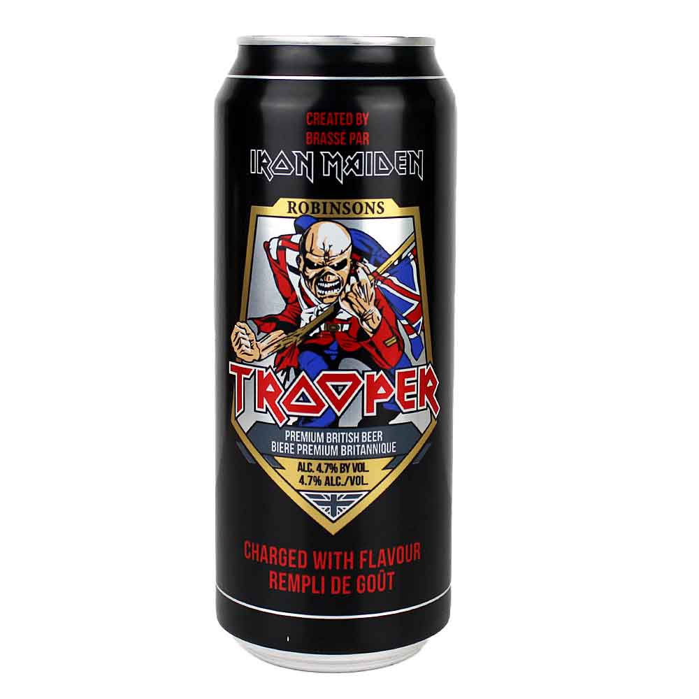 Bild von Robinsons - TROOPER - IRON MAIDEN ALE - 0,5l Dose  ( MHD 30. April 2023 )
