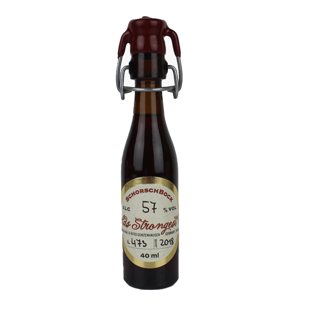 Bild von Schorschbräu - EISBOCK - 57% - 40 ml - DAS STÄRKSTE BIER DER WELT