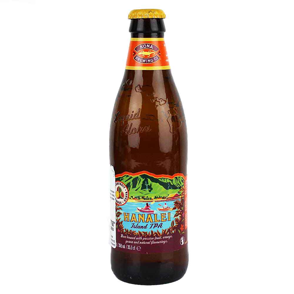 Bild von Kona Bier - HANALEI - ISLAND IPA - aus Hawaii 0,35l  