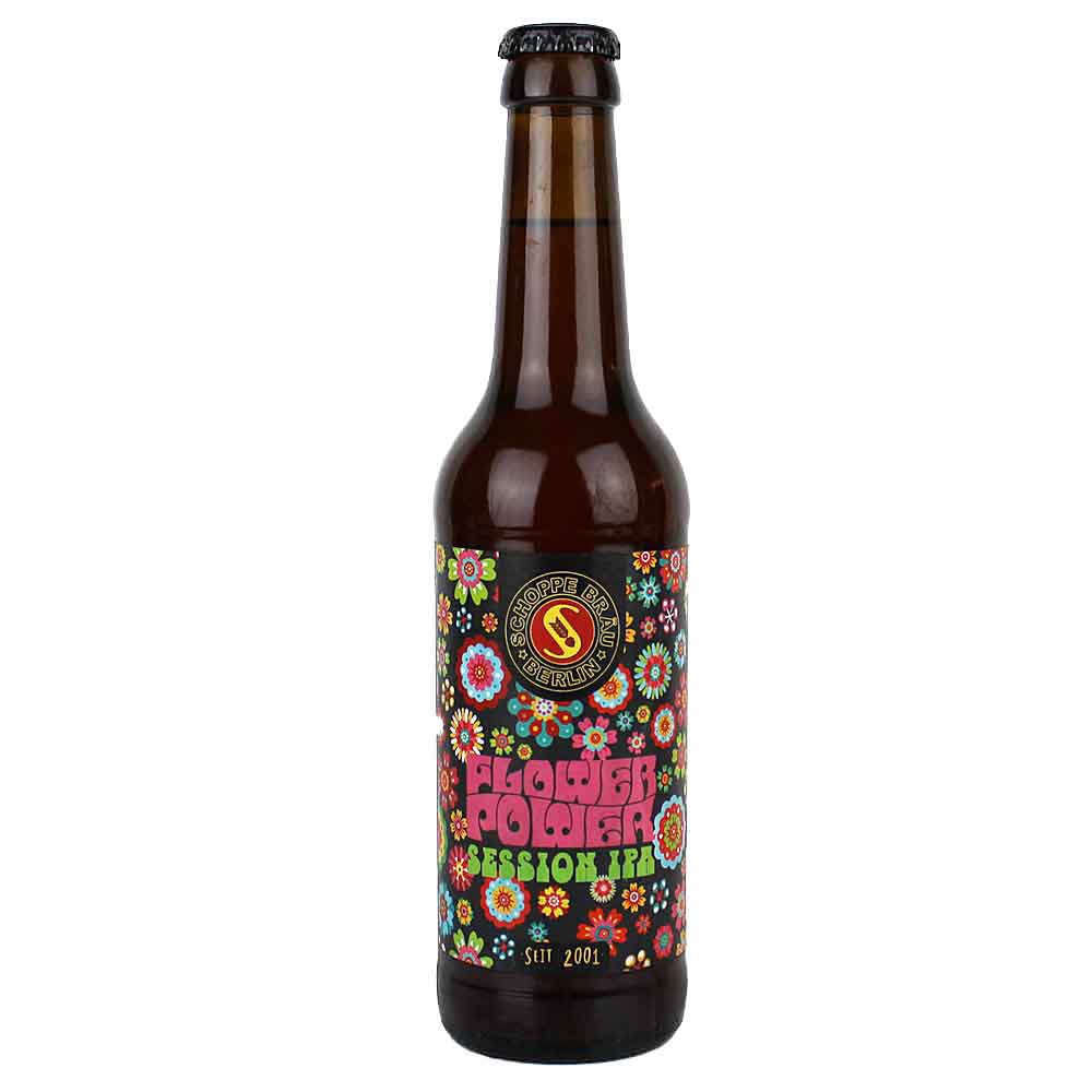 Bild von Schoppe Bräu - FLOWER POWER - Session IPA - 0,33l 