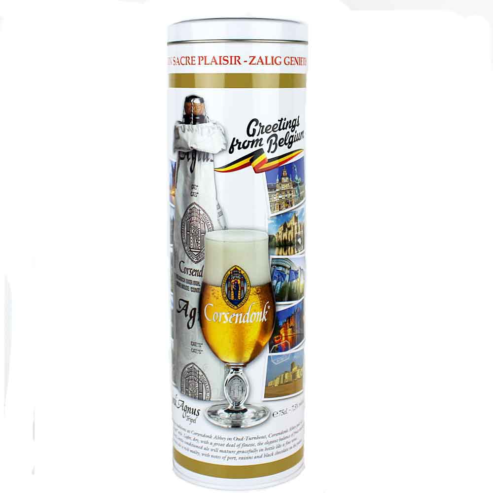 Bild von Corsendonk - AGNUS TRIPEL - in der GESCHENKDOSE WEISS - 0,75
