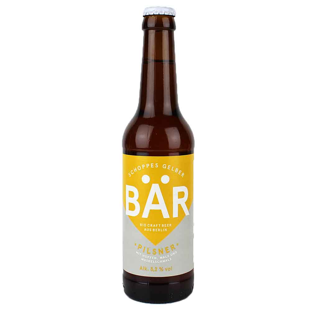 Bild von Schoppe Bräu - GELBER BÄR - PILSNER - 0,33l