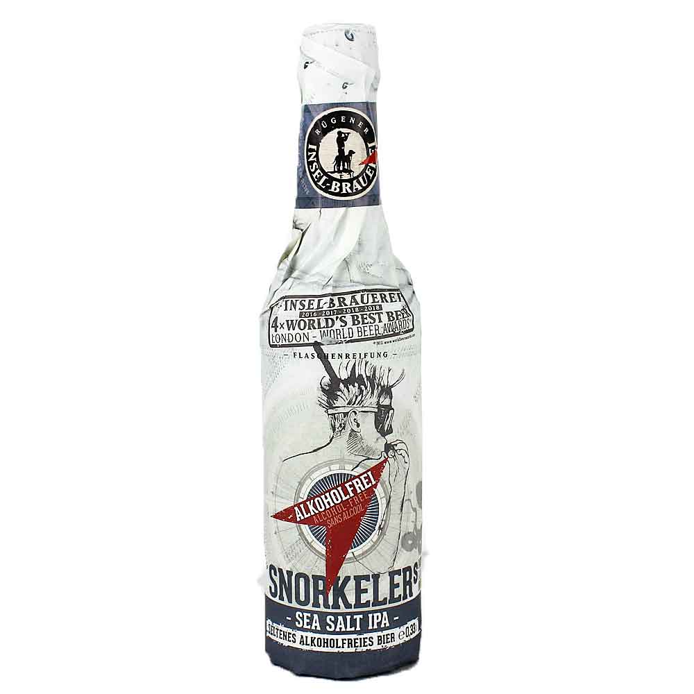 Bild von Rügener - ALKOHOLFREI - SNORKELERS SEA SALT IPA - 0,33l