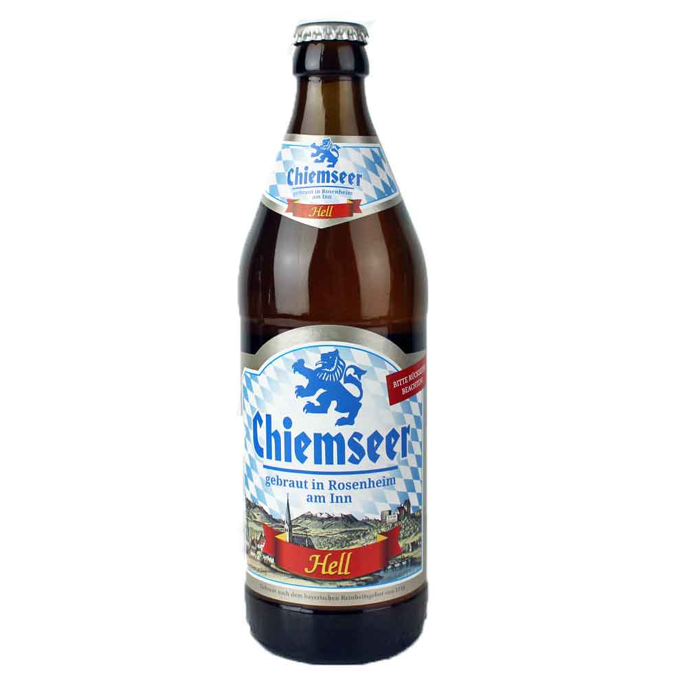 Bild von Chiemseer Hell - aus Rosenheim in Bayern - 0,5l ( MHD 4. MÄRZ 2025 ) 