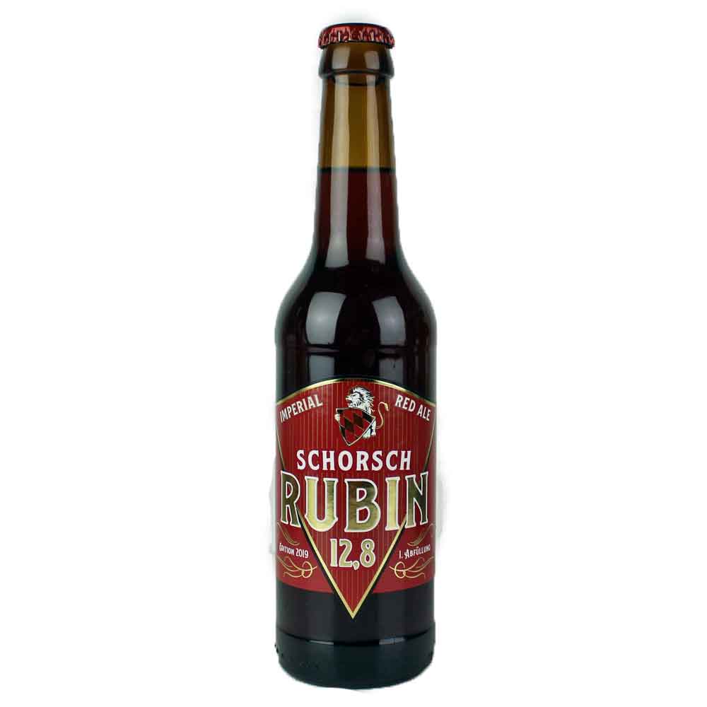 Bild von Schorschbräu - RUBIN 12,8% - IMPERIAL RED ALE - 0,33l
