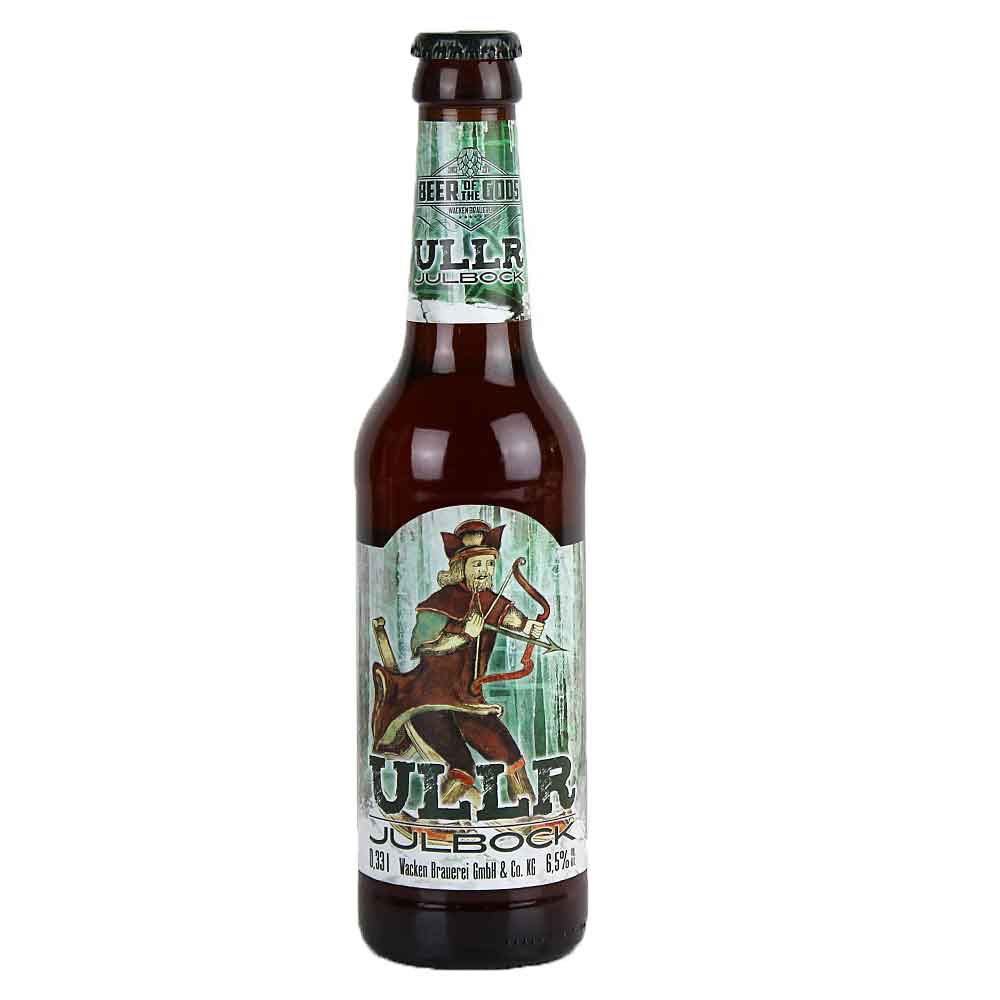 Bild von Wacken Bier - ULLR - JULBOCK -  0,33l  ( MHD 15. JULI 2025 )