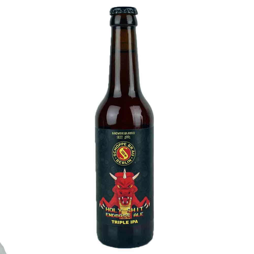 Bild von Schoppe Bräu - HOLY SHIT - ENDBOSS ALE - TRIPLE IPA - Berlin Kreuzberg - 0,33l