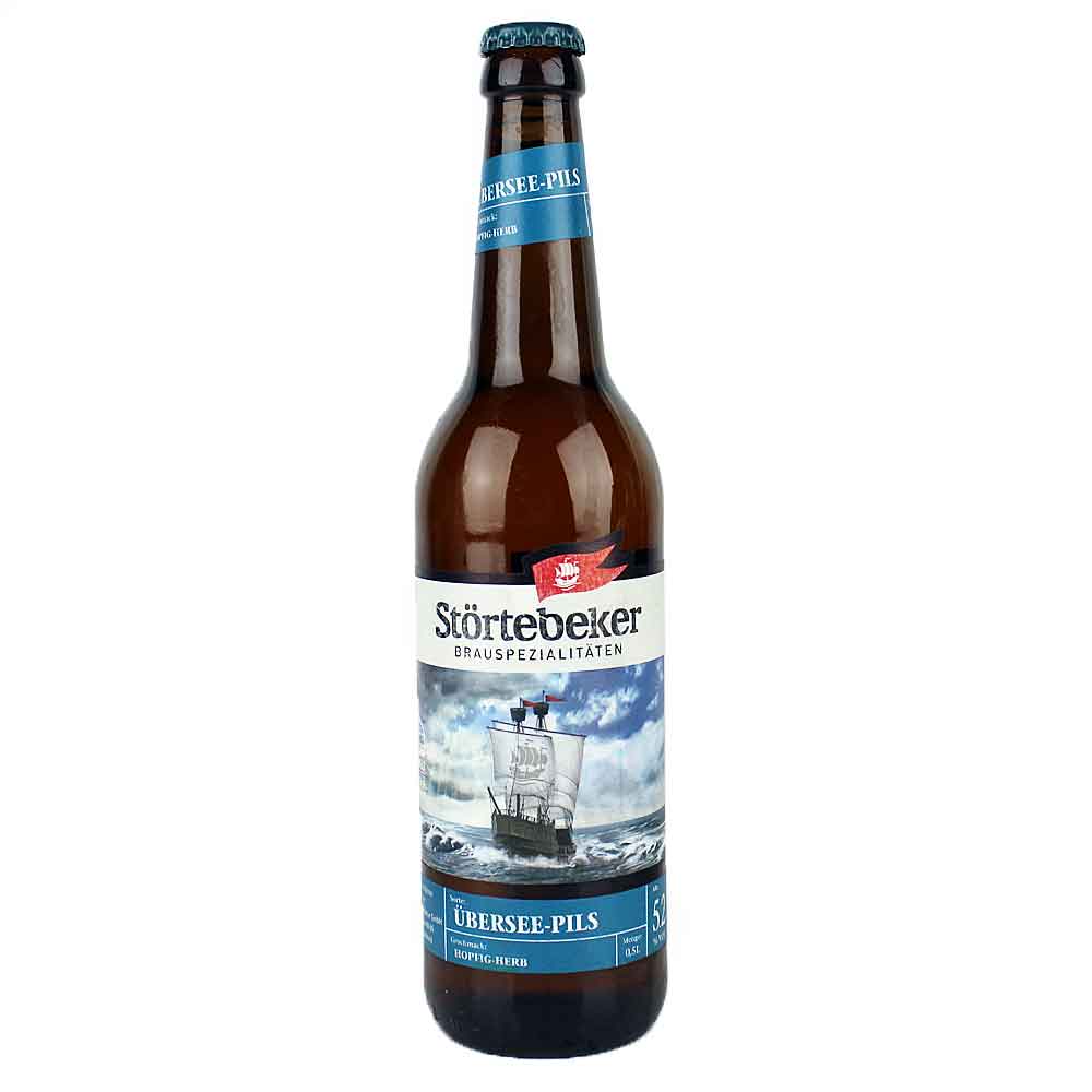 Bild von Störtebeker Bier - ÜBERSEE PILS - aus Stralsund 0,5l 