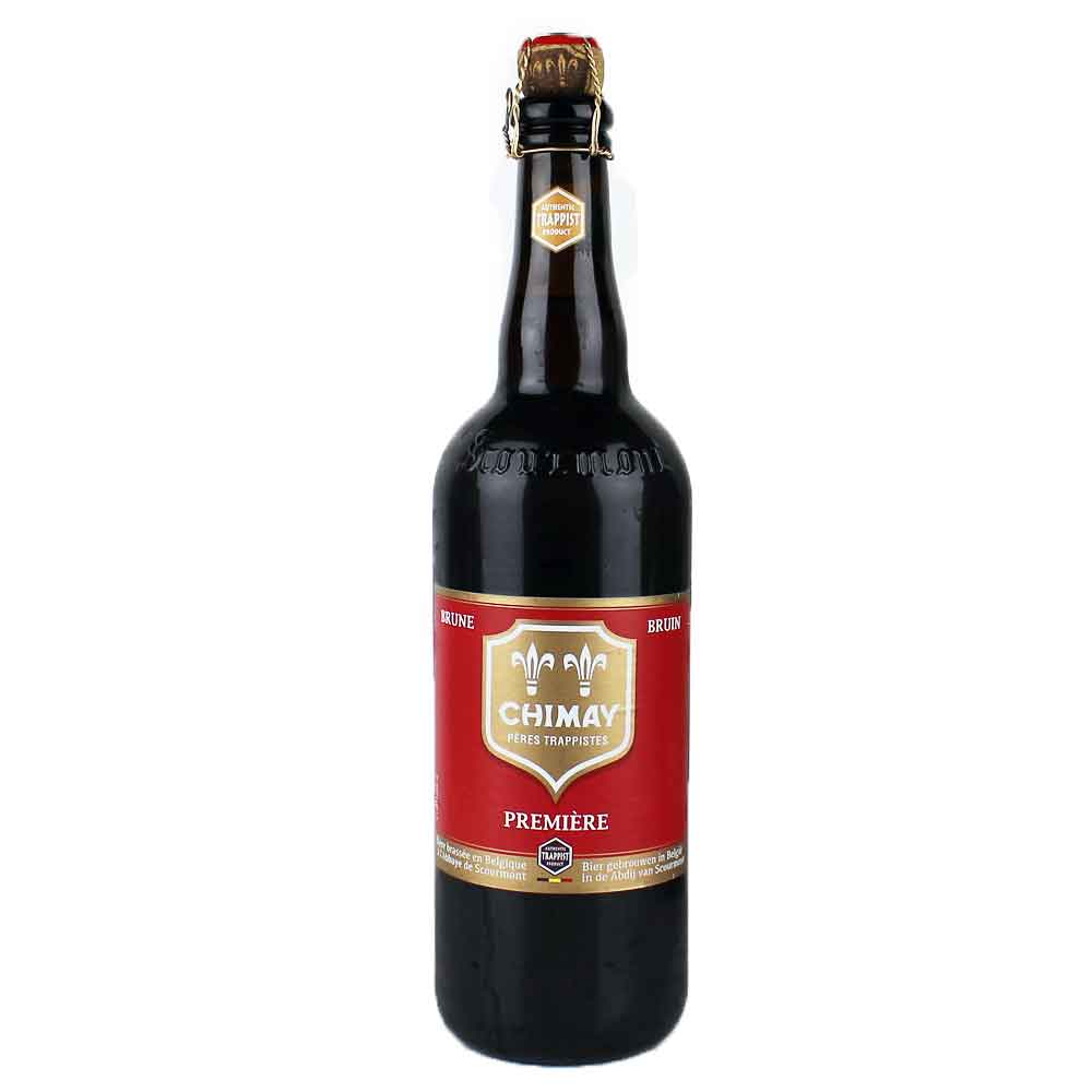 Bild von Chimay Trappist -- PREMIER BRUNE  - Belgien 0,75