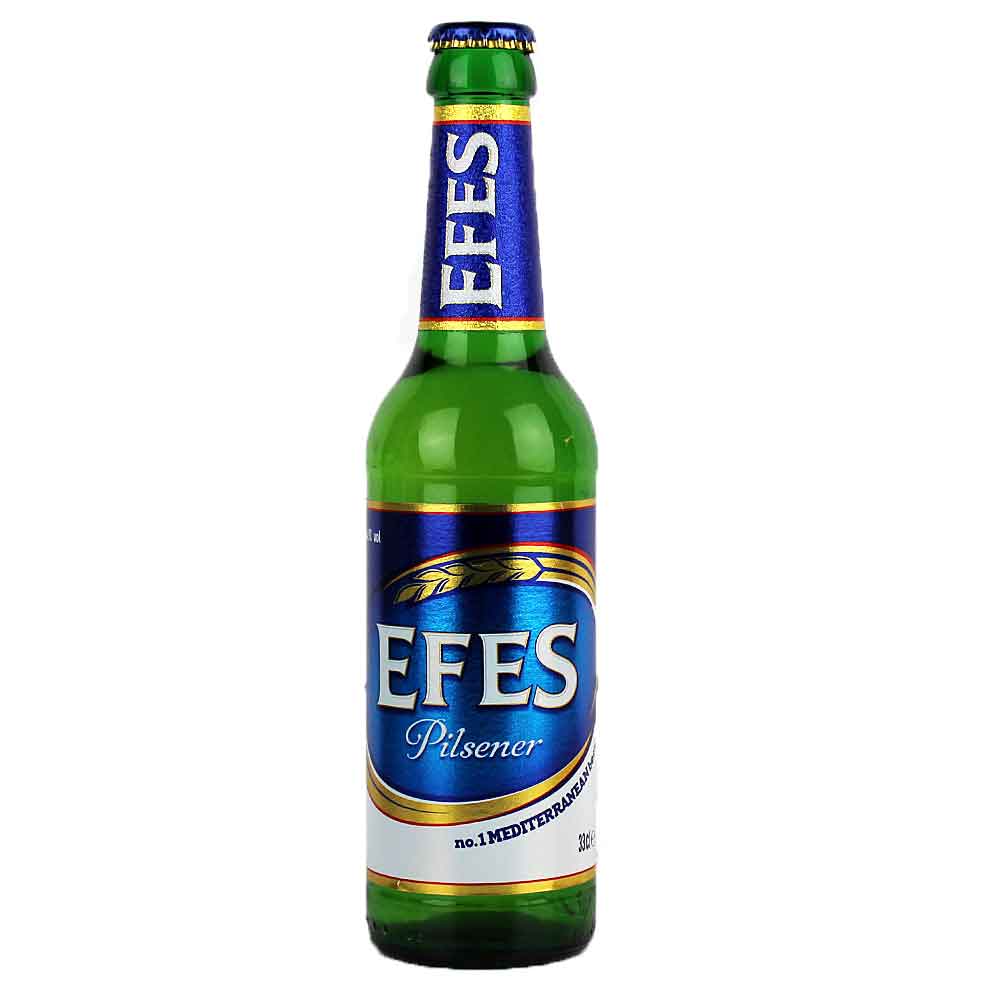 Bild von Efes Bier - Pilsener Türkei 0,5l ##