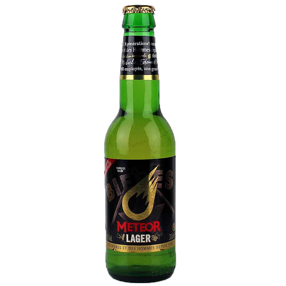 Bild von Meteor Bier Lager - Frankreich 0,33l ##