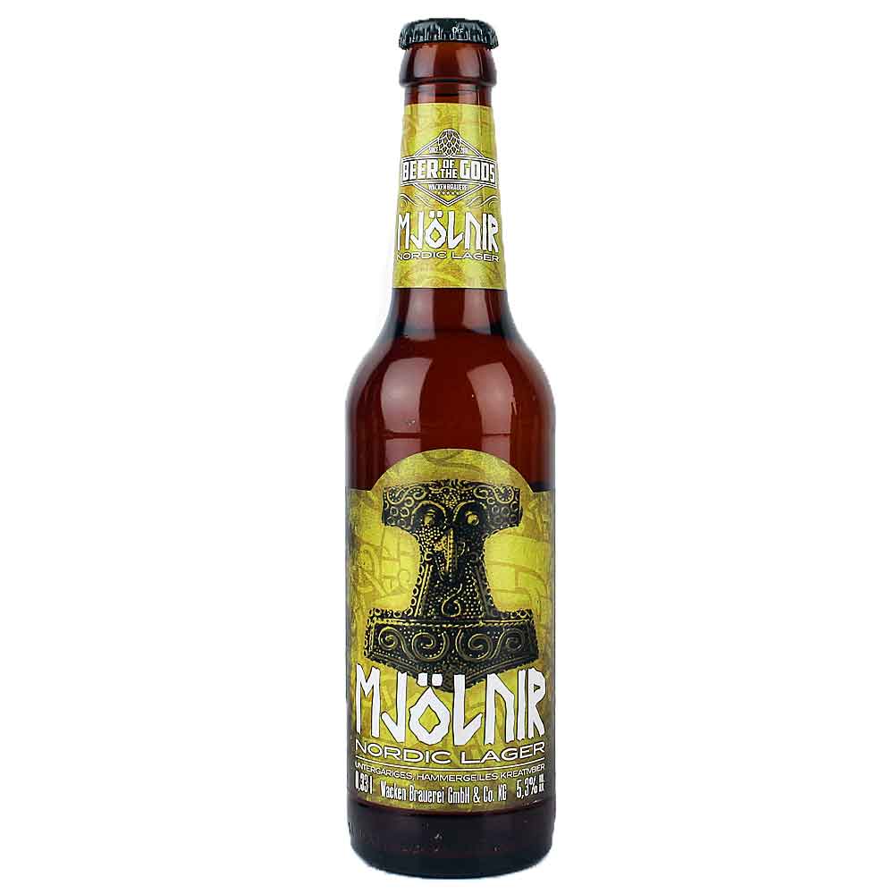 Bild von Wacken Beer - MJÖLNIR - NORDIC LAGER -  0,33l 