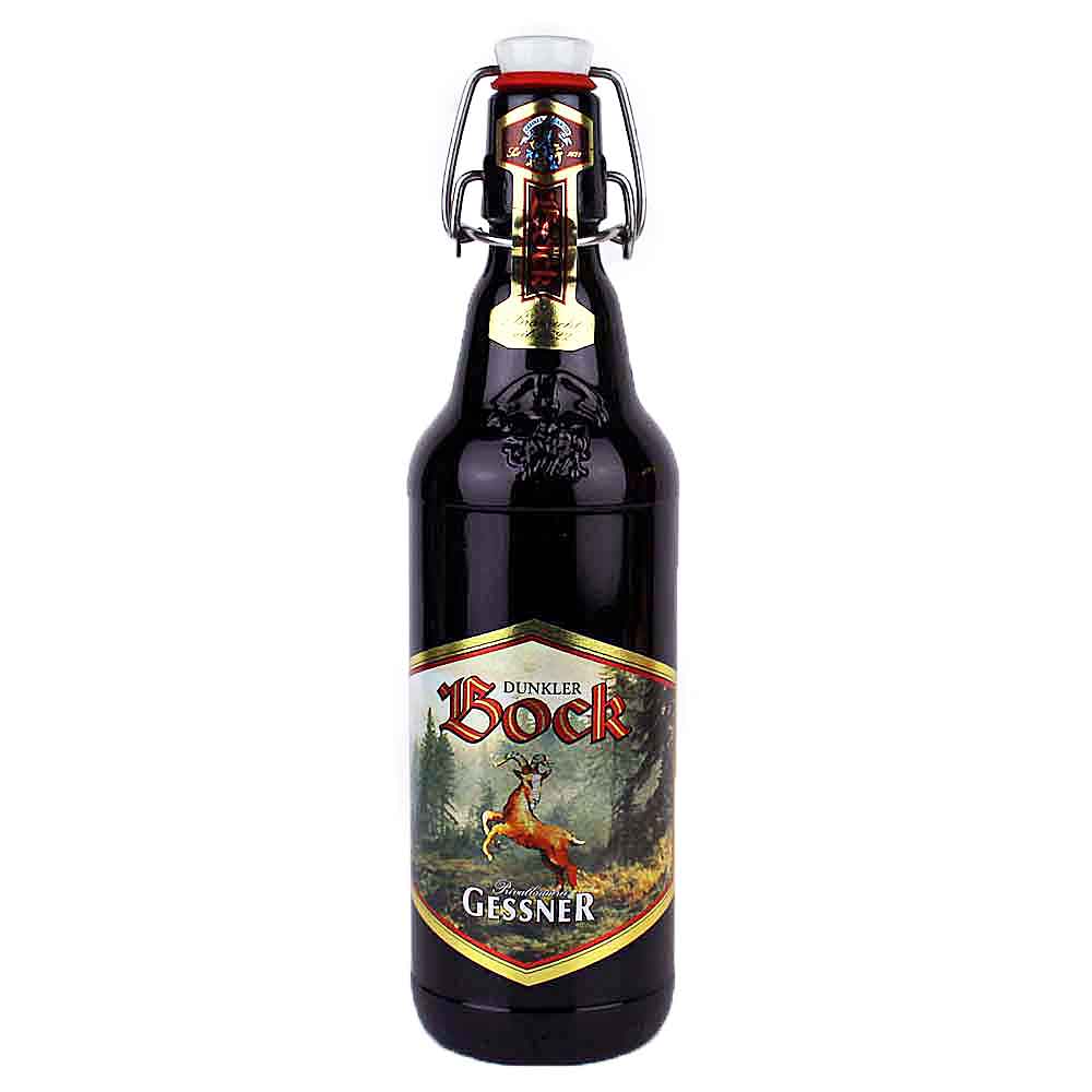 Bild von Gessner BOCK DUNKEL - 0,5l Bügelflasche