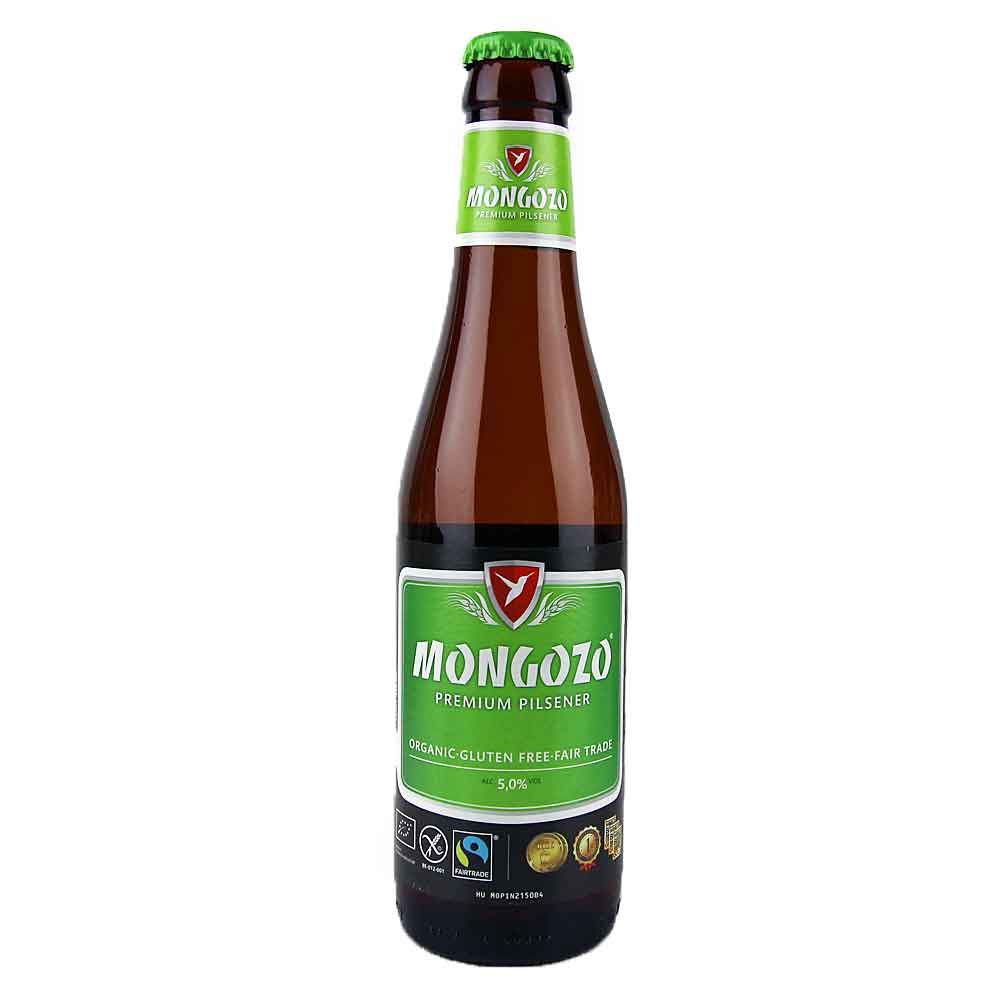 Bild von Mongozo PILSENER - aus Ost Flandern - glutenfrei - 0,33l ##