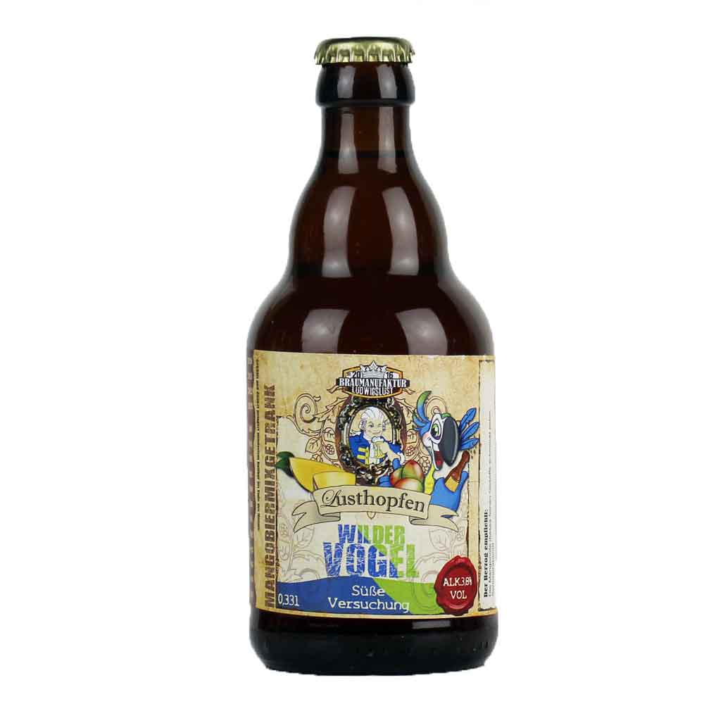 Bild von Ludwigslust - WILDER VOGEL - MANGO BIERMIX - aus Mecklenburg - 0,33l 