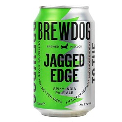Bild von Brewdog Bier - JAGGED EDGE - SPIKY INDIA PALE ALE - Schottland 0,33l