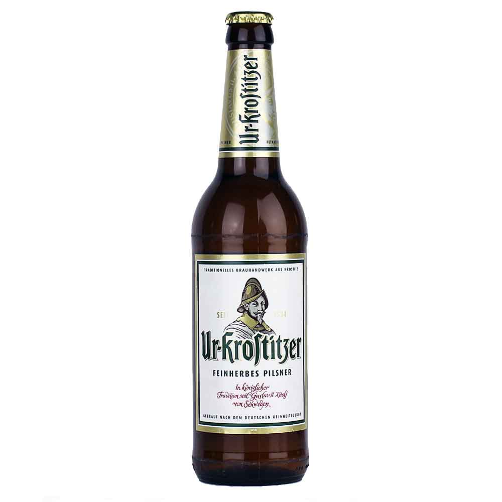 Bild von Ur-Krostritzer PILSENER  - aus Leipzig Sachsen -  0,5l 