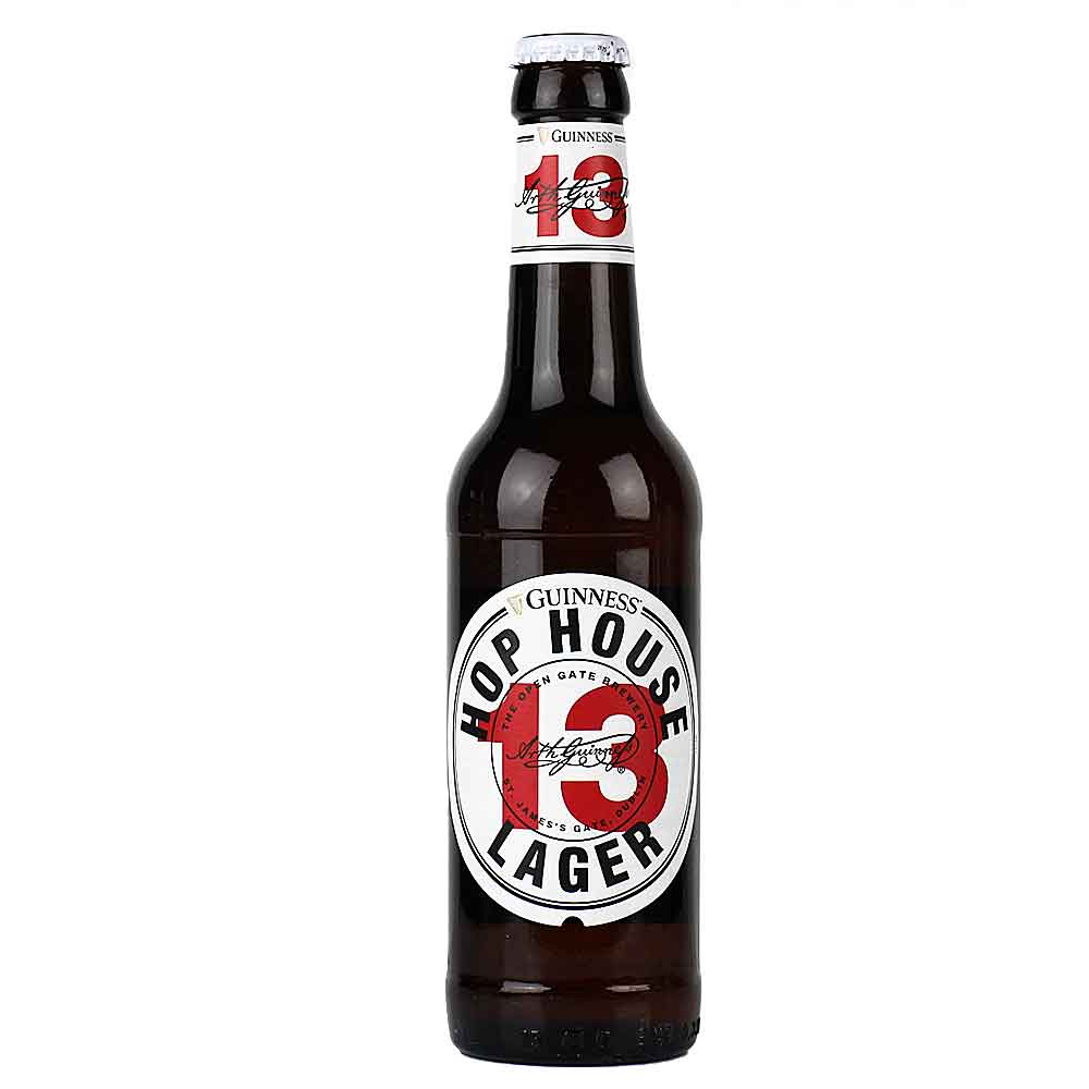 Bild von Guinness HOP HOUSE LAGER 13 - Irland - 0,33l