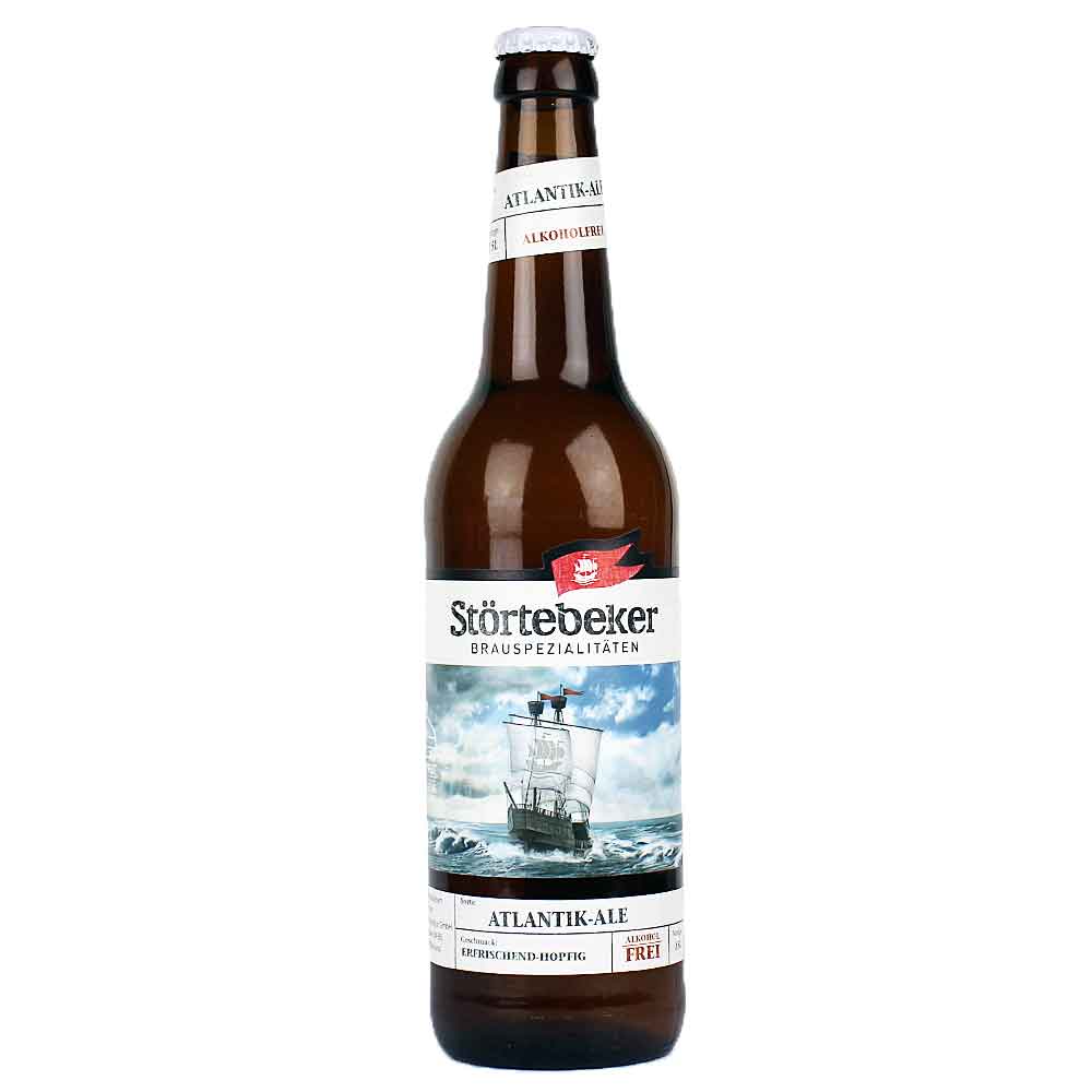 Bild von Störtebeker Bier - ATLANTIK ALE - ALKOHOLFREI - aus Stralsund 0,5l  