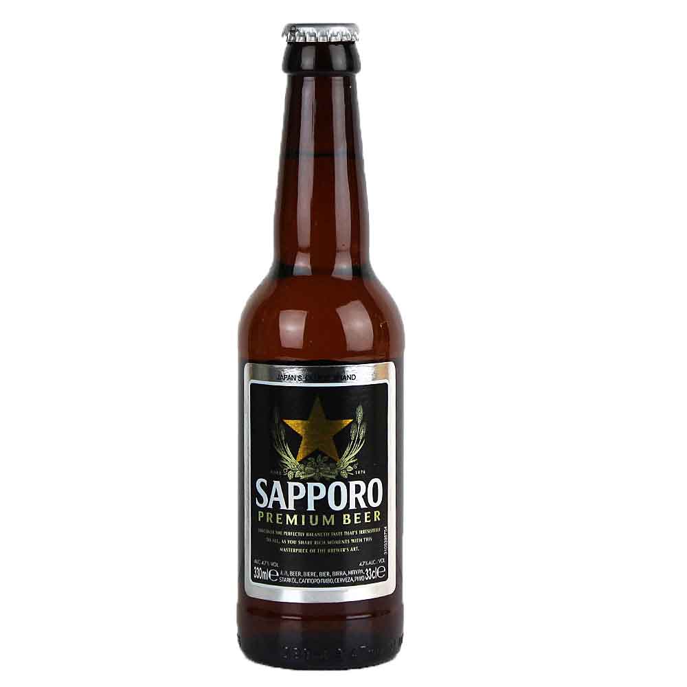 Bild von Sapporo - Japan 0,33l -