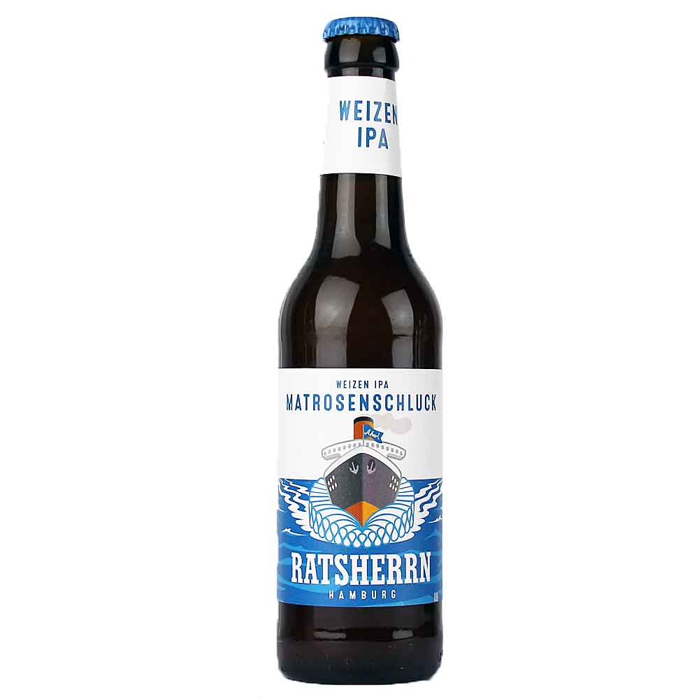 Bild von Ratsherrn - MATROSENSCHLUCK - WEIZEN IPA - 0,33l  ( ABBILDUNG ÄHNLICH )