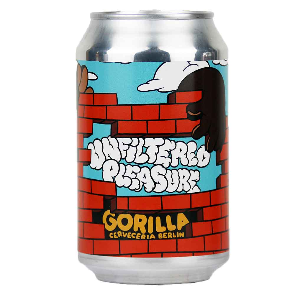 Bild von Gorilla - UNFILTERED PLEASURE - HAZY PALE ALE - Dose 0,33l ( MHD 30. JANUAR 2026 )
