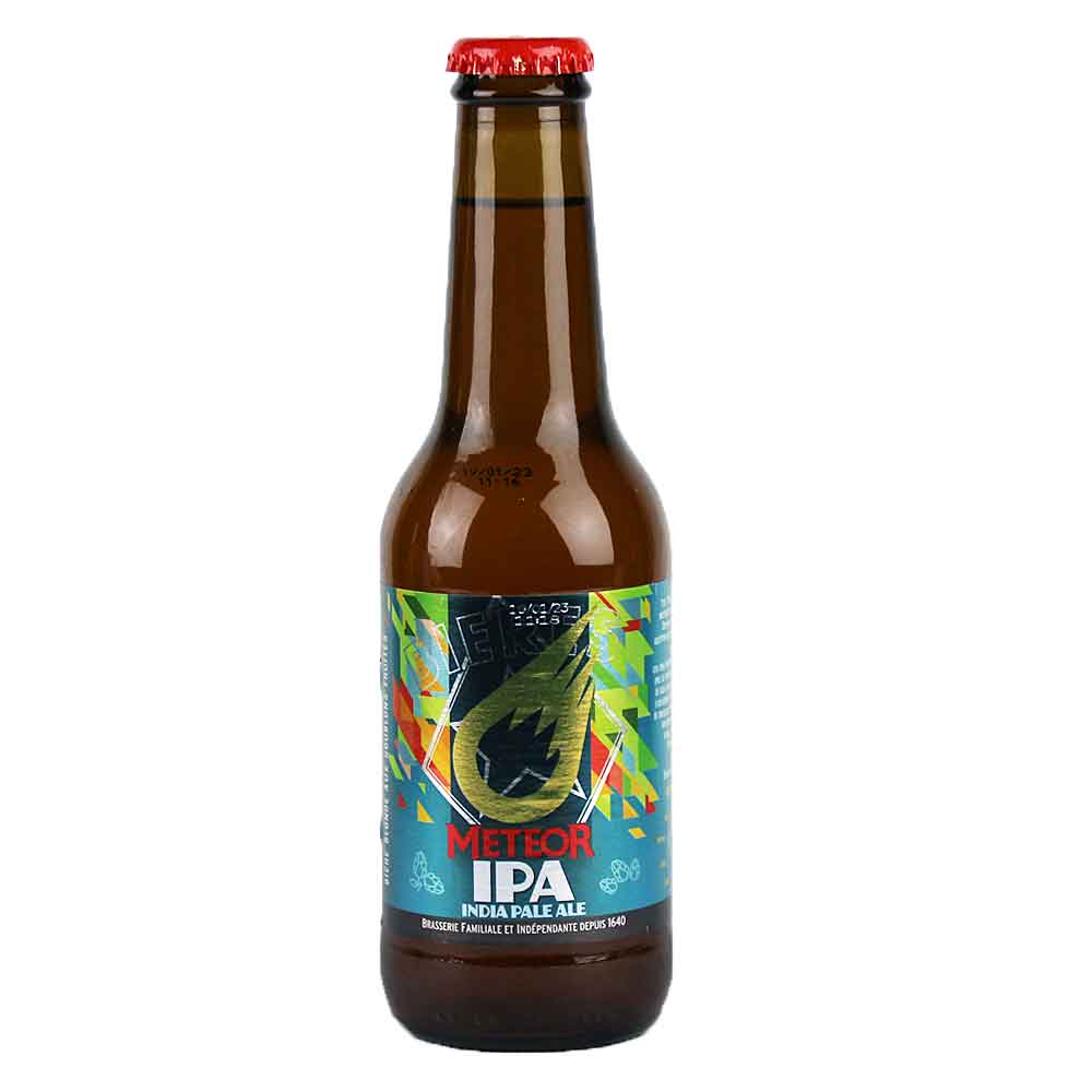 Bild von Meteor Bier INDIA PALE ALE - Frankreich 0,25l ( MHD 02. Juni 2023 )