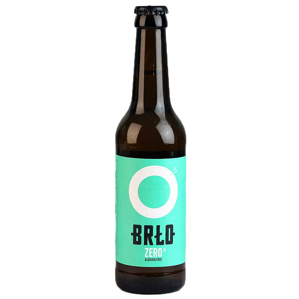 Bild von BRLO Bier -  ZERO ALKOHOLFREI  - Alc. < 0,5% Vol - 0,33l  