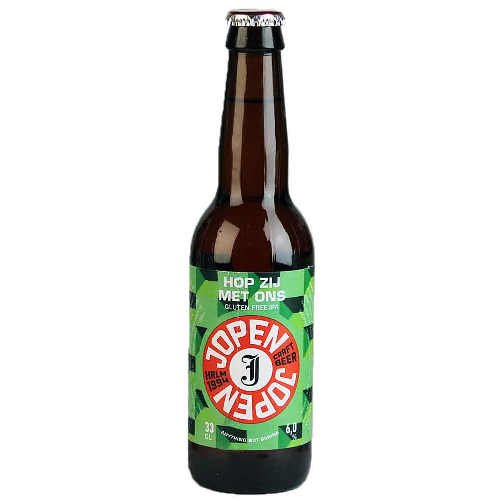 Bild von Jopen Craftbeer LIMITED - HOP ZIJ MET ONS - GLUTENFREE - 0,33l
