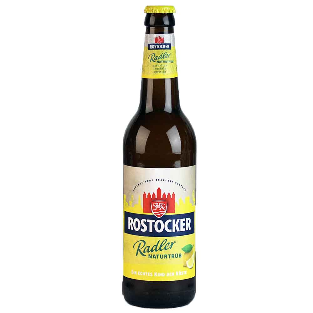 Bild von Rostocker - RADLER NATURTRÜB - 0,5l  ( MHD 31. AUGUST 2025 )