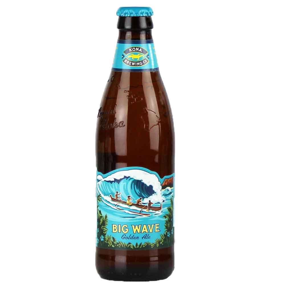Bild von Kona Bier - BIG WAVE - Golden Ale aus Hawaii 0,35l 