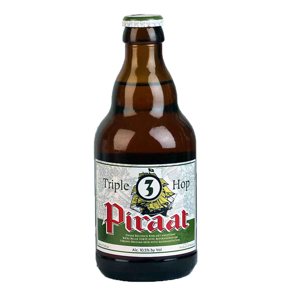 Bild von Piraat - TRIPLE HOP - Belgien - 0,33l  ( MHD 29. NOVEMBER 2023 )