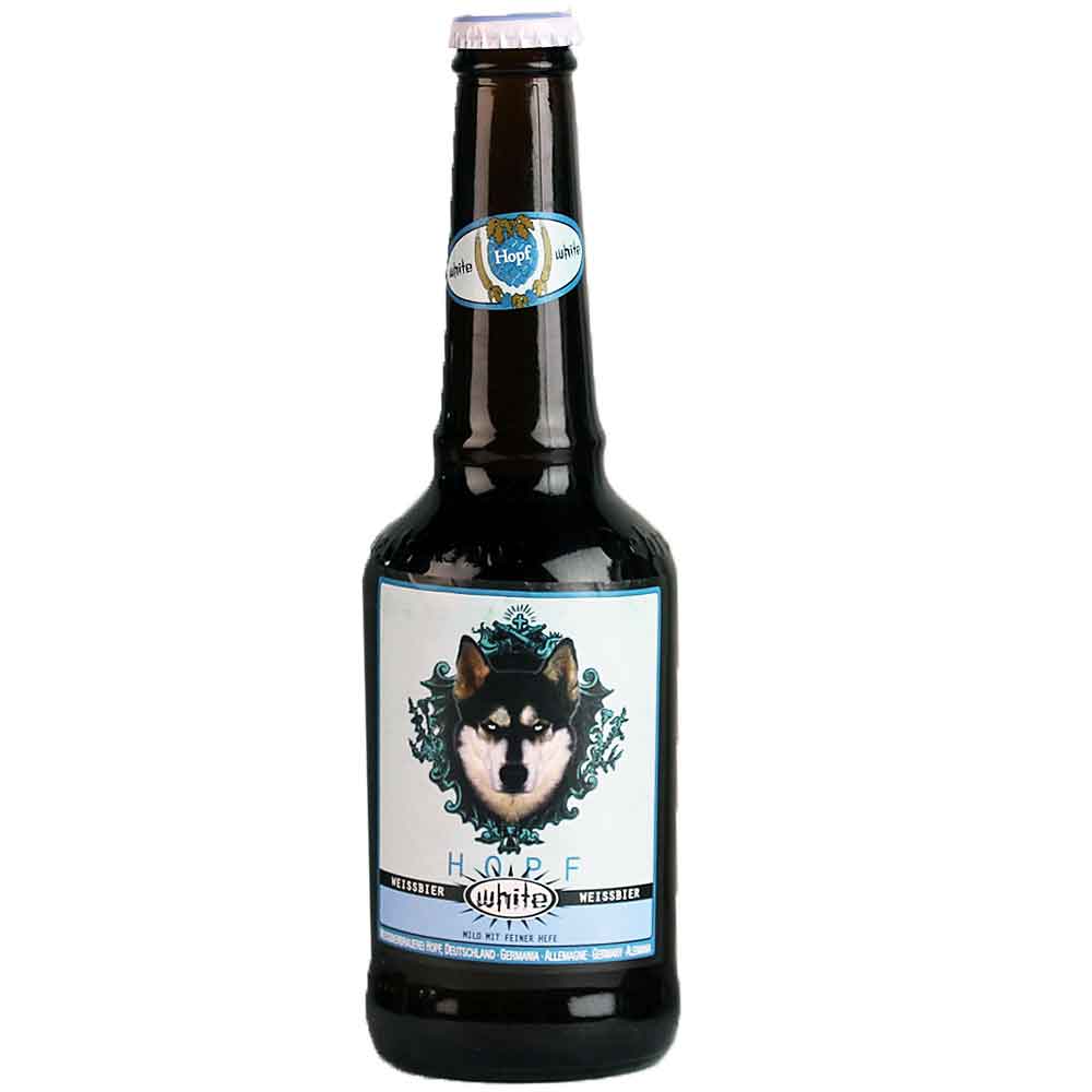 Bild von Hopf - WHITE -  EISWEISSBIER - 0,33l