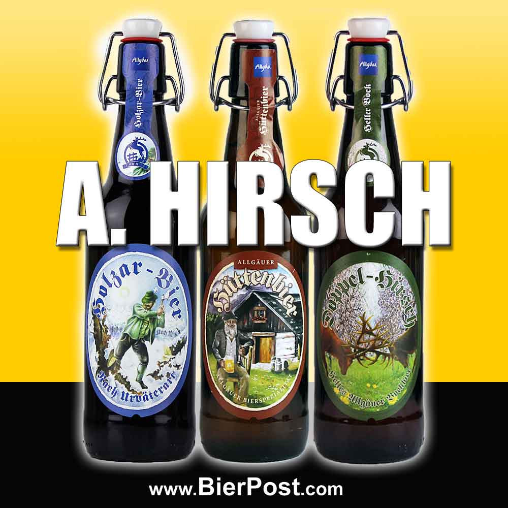 Bild von Der Hirschbräu - 3er PROBIERSET