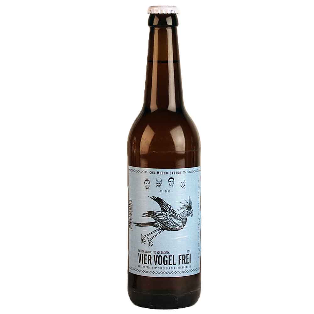 Bild von Vier Vogel FREI - ALKOHOLFREI - 0,5l ( MHD 30. APRIL 2026 )