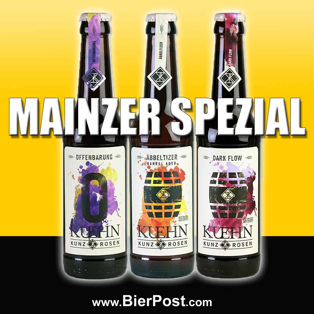 Bild von Kuehn Kunz Rosen - 3er MAINZER SPEZIAL - je 0,33l