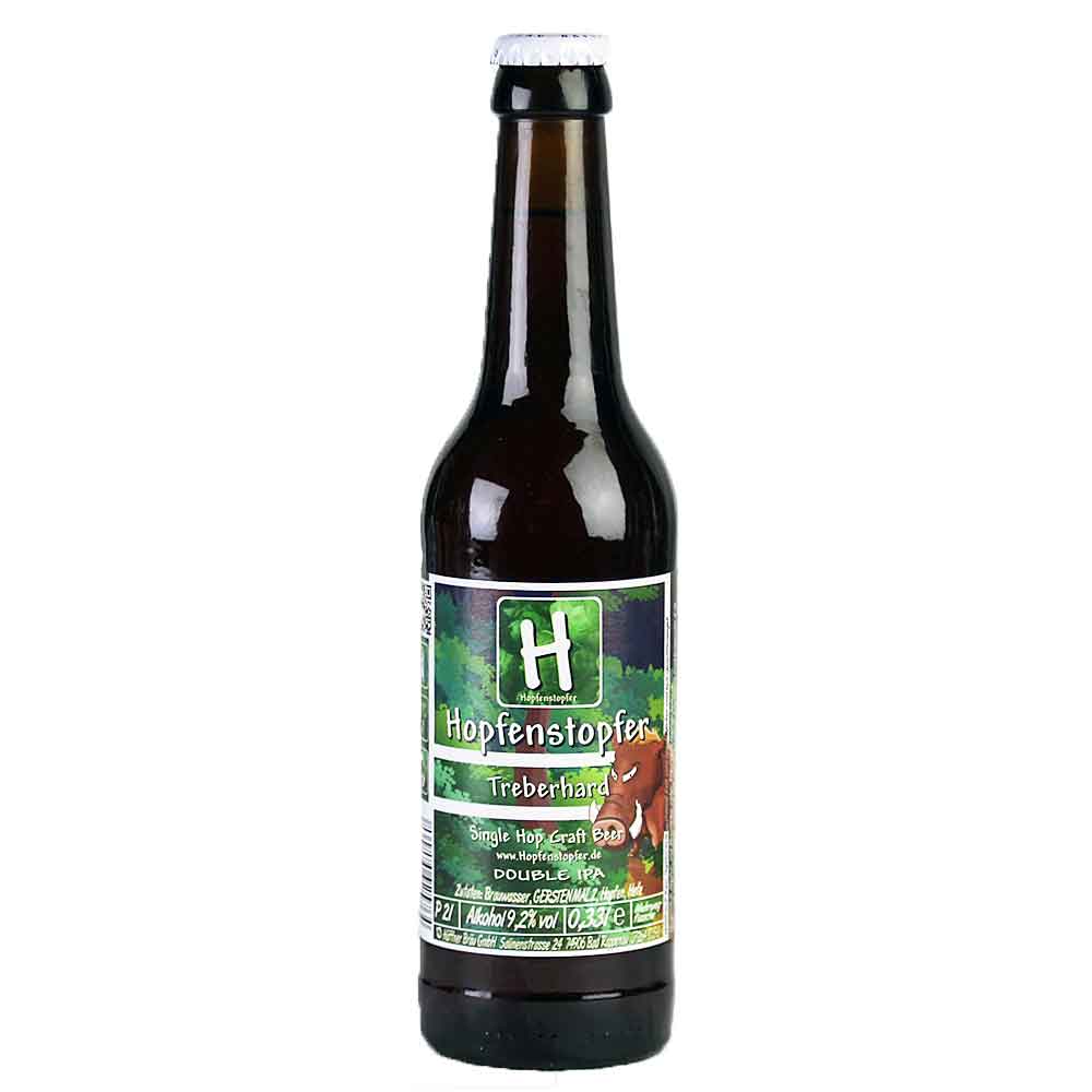 Bild von Hopfenstopfer Bier - TREBERHARD - DOUBLE IPA - 0,33 