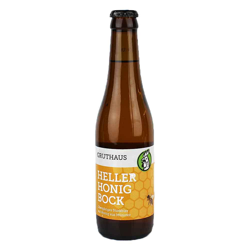 Bild von Gruthaus - HELLER HONIG BOCK - 0,33l 