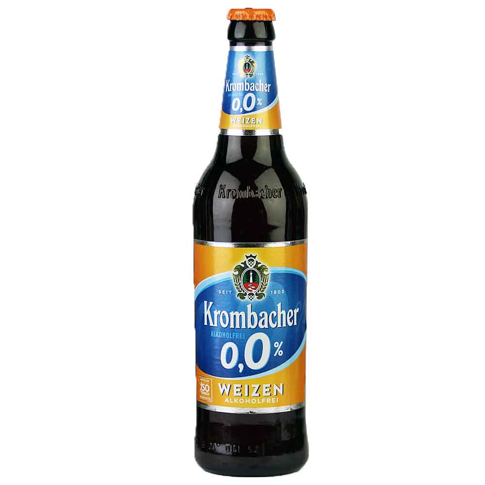 Bild von Krombacher WEIZEN ALKOHOLFREI 0,0 - 0,5l