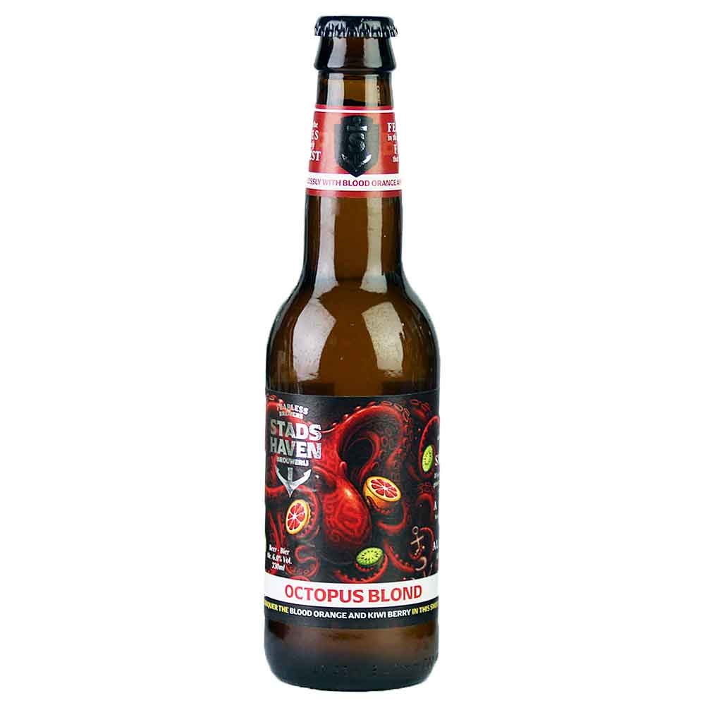 Bild von Stadshaven Brouverij  - OCTOPUS BLOND - aus Rotterdam NL 0,33l 