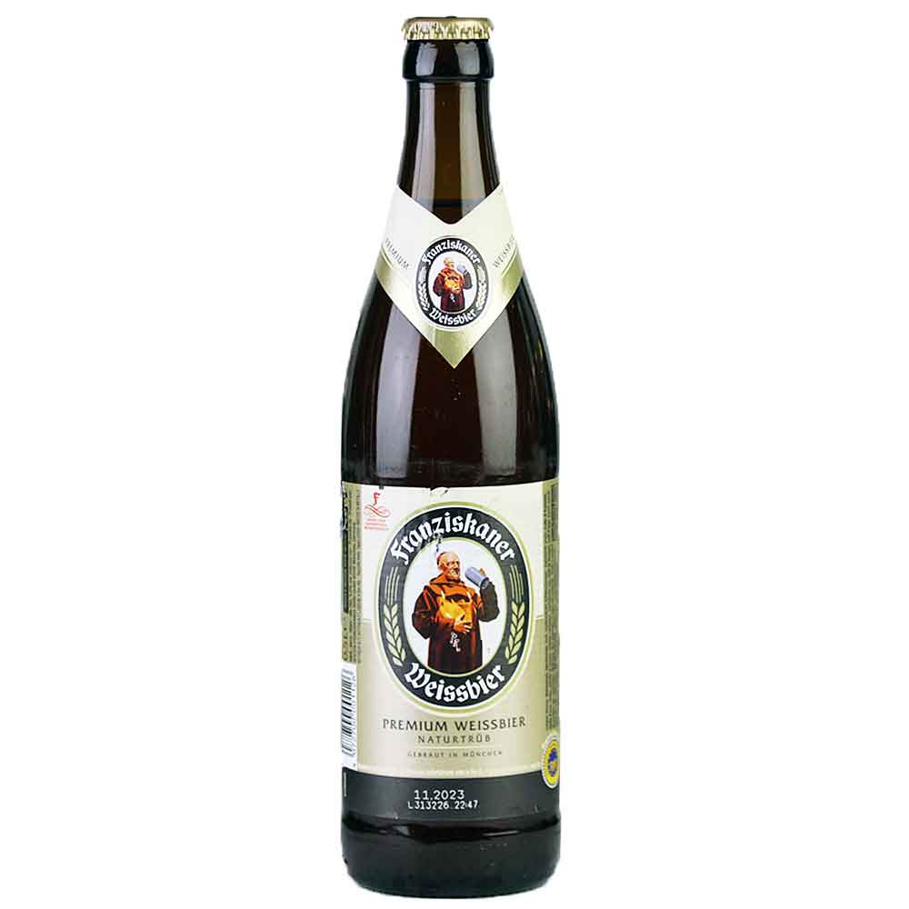 Bild von Franziskaner Weissbier - HEFETRÜB - 0,5l