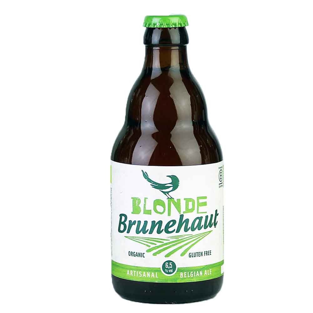 Bild von Braserie de Brunehaut - BLONDE - ORGANIC - GLUTEN FREE - Belgien - 0,33l