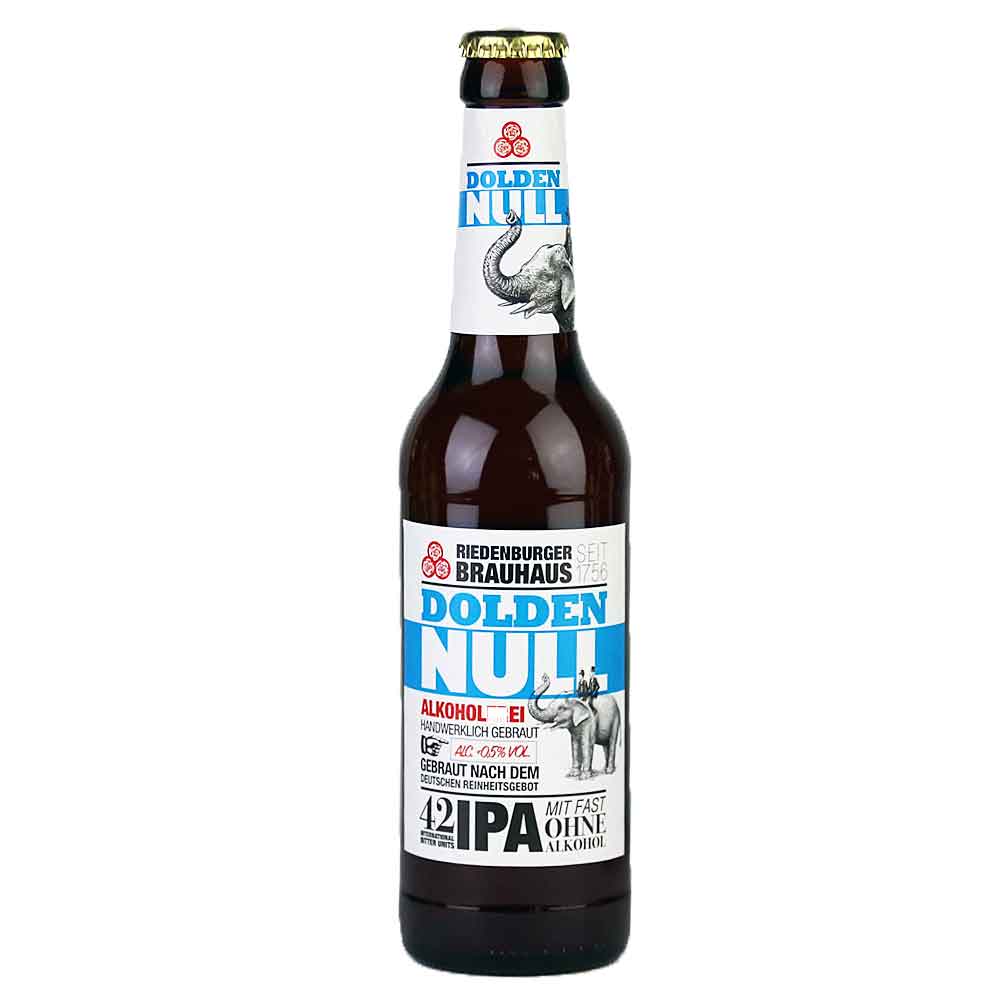 Bild von Riedenburger DOLDEN NULL - IPA - ALKOHOLFREI - 0,33l